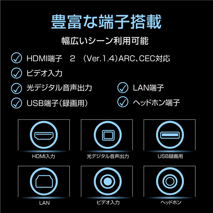 【WIS】32インチ3波 HD液晶テレビ Wチューナー AS-323W