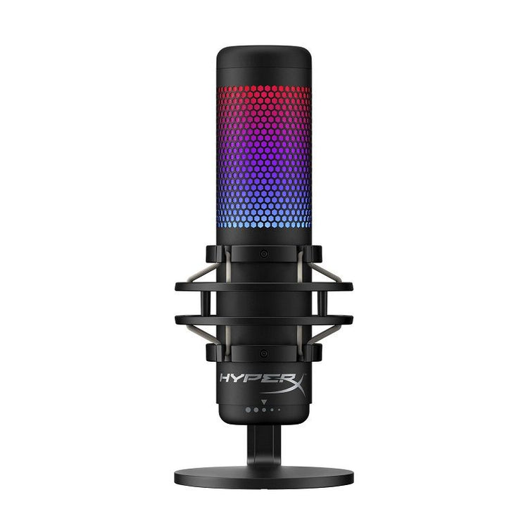 【HyperX】QuadCast S RGB USB コンデンサー マイクロフォン 4P5P7AA