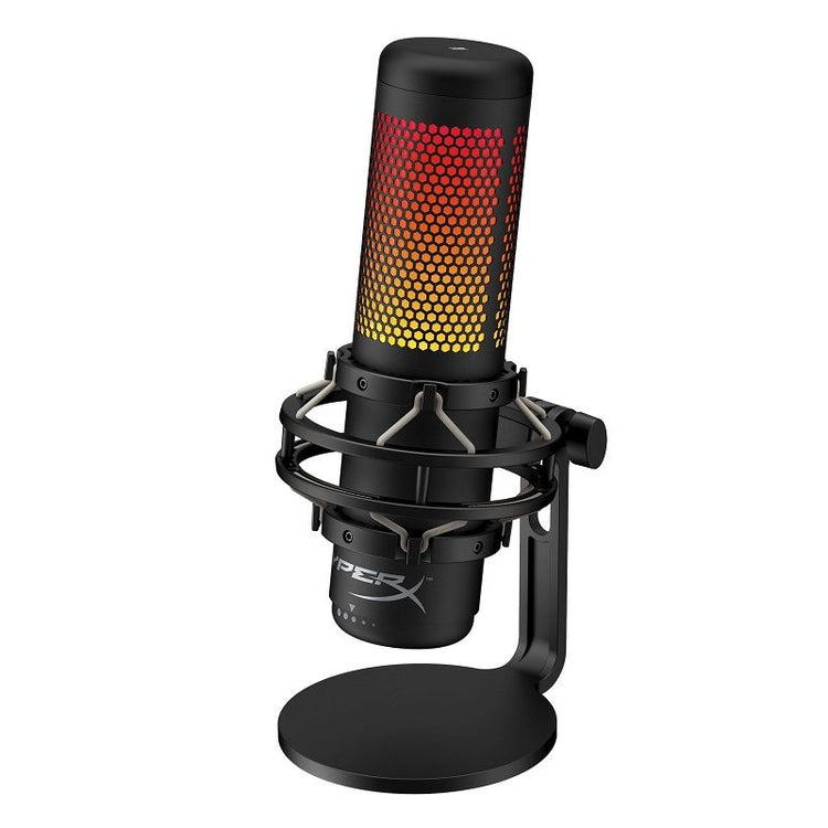【HyperX】QuadCast S RGB USB コンデンサー マイクロフォン 4P5P7AA