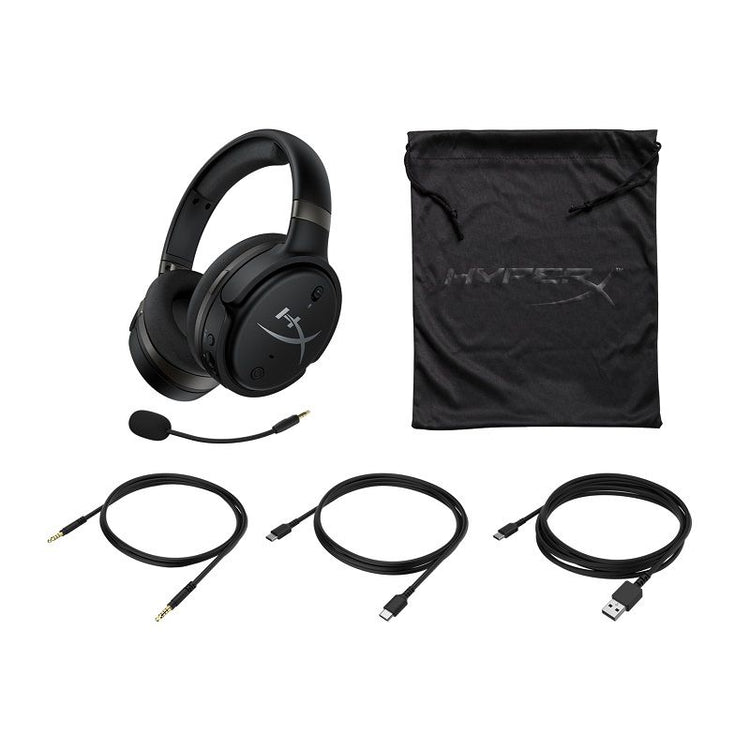 【HyperX】Cloud Orbit S ゲーミングヘッドセット 3Dオーディオ ヘッドトラッキング搭載 ブラック 4P5M2AA