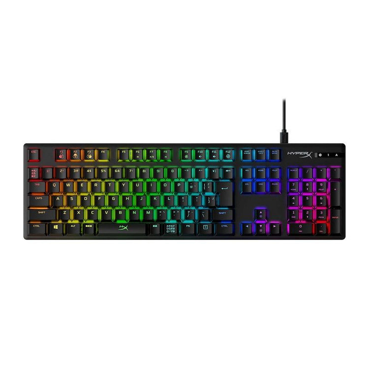 【HyperX】Alloy Origins RGB メカニカルゲーミングキーボード HX-KB6シリーズ REDスイッチ採用 日本語配列 4P4F6AJ#ABJ