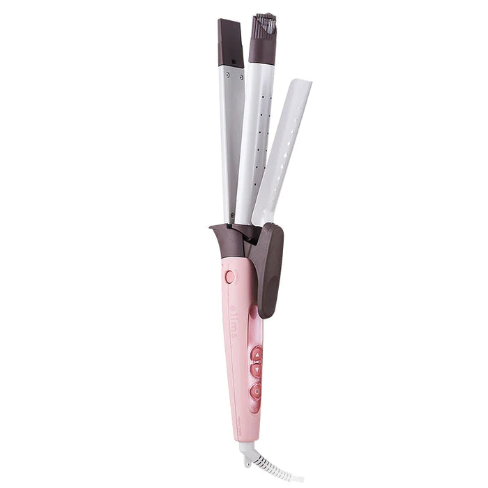 【TESCOM】マイナスイオン2WAYスチームヘアーアイロン(32mm径) TW553A-P