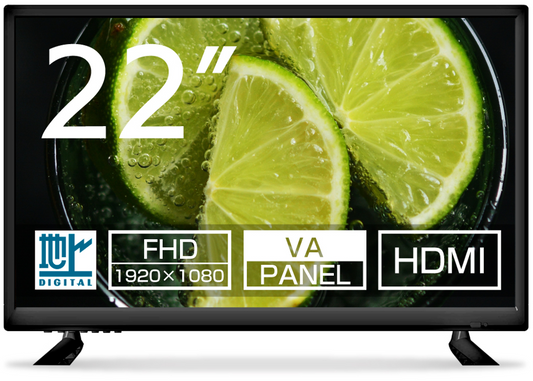 【WIS】22インチ1波 FHD液晶テレビ　AS-22SR