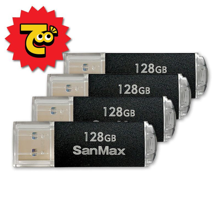 【SanMax】USB3.0 128GB 4個セット SU3H128C4