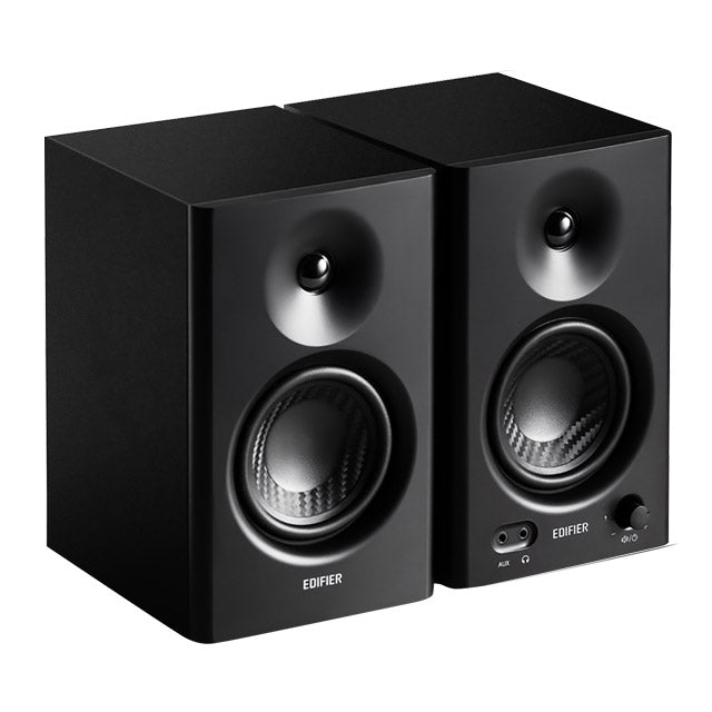 Edifier】モニター用スピーカー 最大42W出力 ED-MR4-BK - でもの